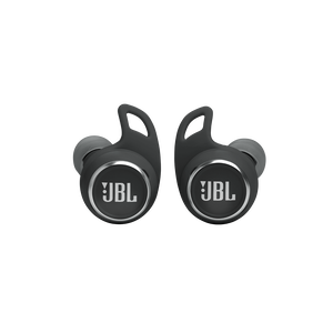 JBL Reflect Aero TWS - Black - True wireless Noise Cancelling active earbuds - Front